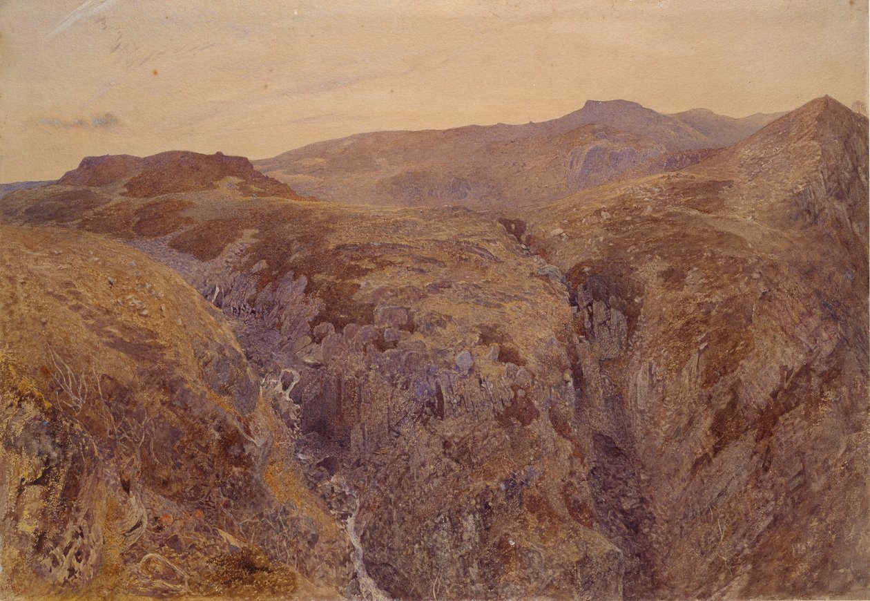 Welsh Landscape by Alfred William Hunt