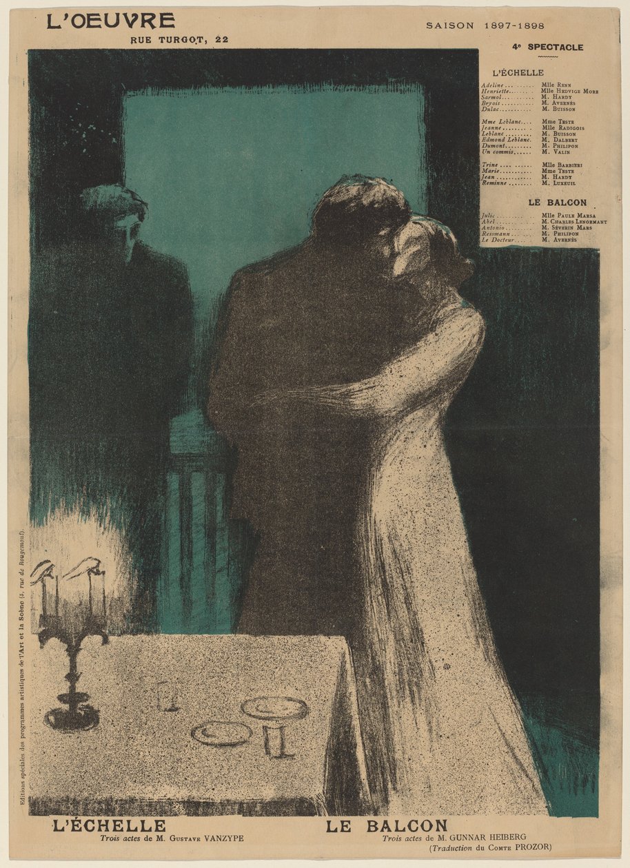 The Ladder; The Balcony by Alfredo Müller