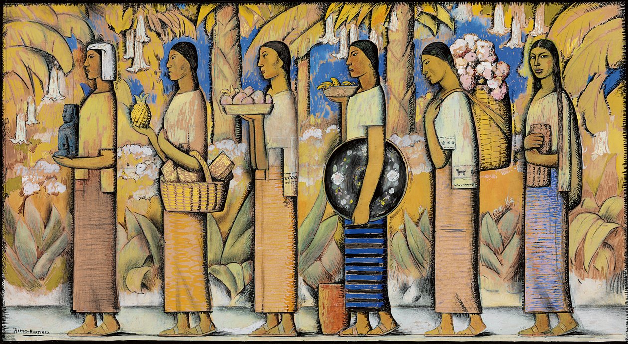 Procession by Alfredo Ramos Martinez