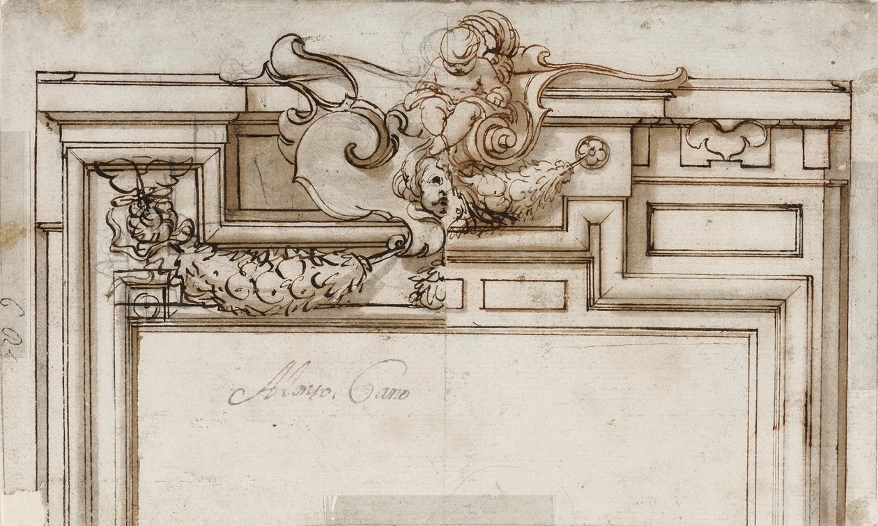 Study for Altarpiece by Alonso Cano