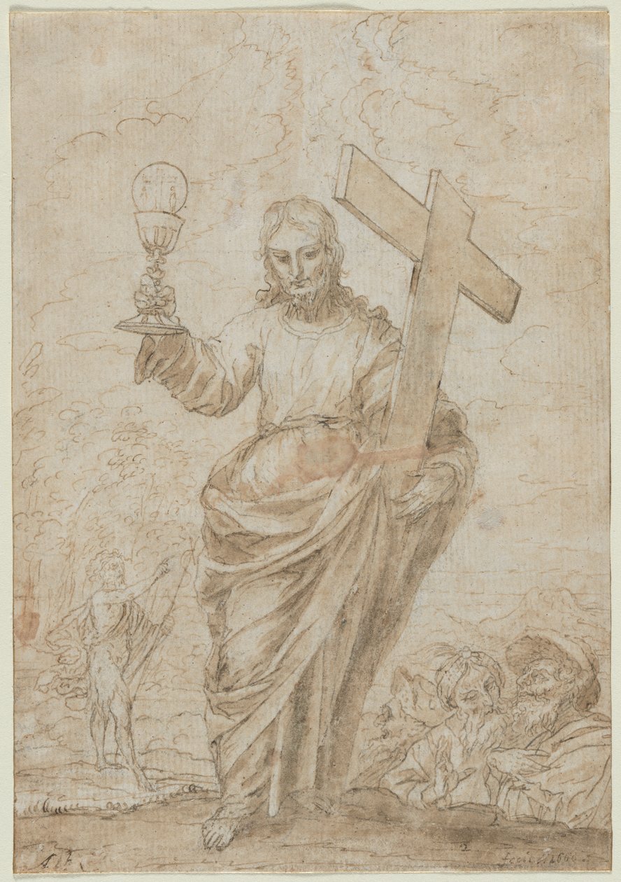 Christ Holding a Chalice and Cross by Alonso Cano