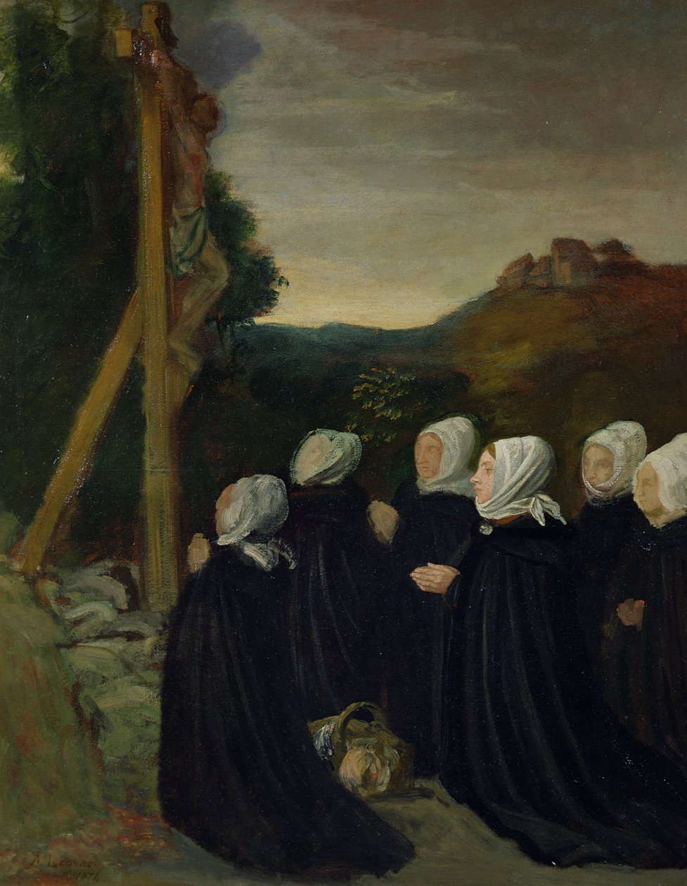 Calvary by Alphonse Legros