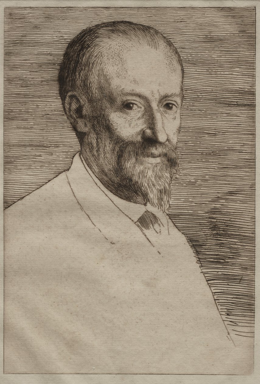 Auguste Poulet-Malassis by Alphonse Legros