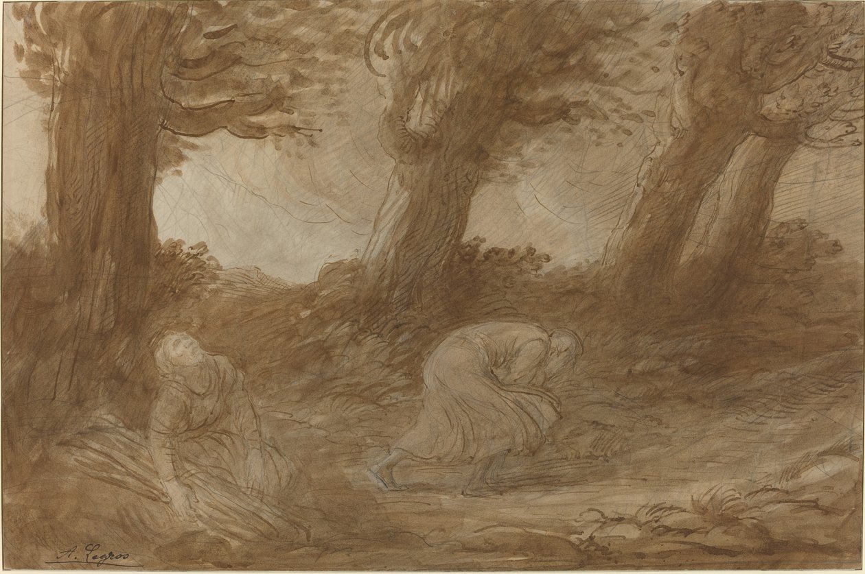 Clap of Thunder by Alphonse Legros