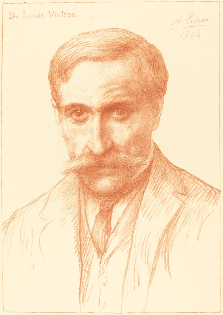 Dr. Louis Vintras by Alphonse Legros