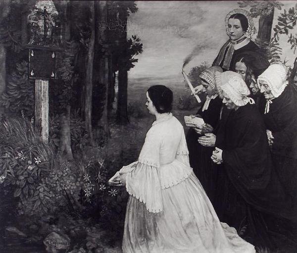 Ex Voto by Alphonse Legros