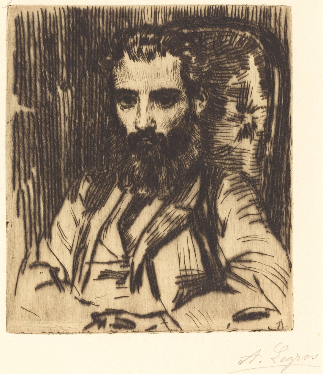 Florestan Mionnet by Alphonse Legros