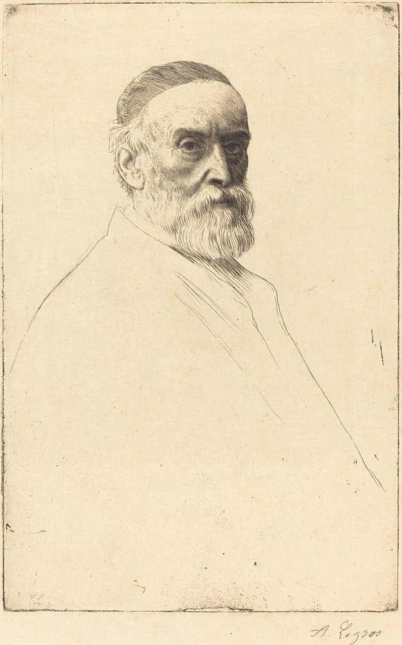 G.F. Watts, R.A. by Alphonse Legros