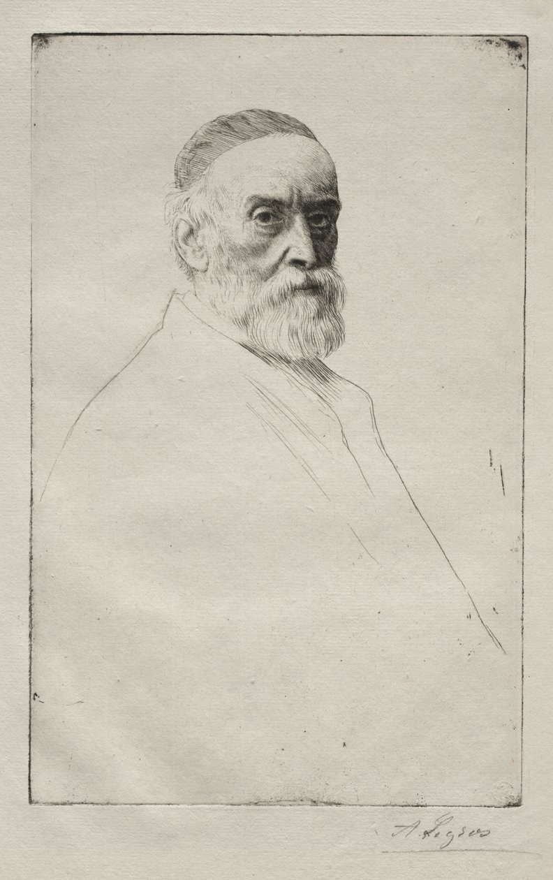 George Frederic Watts by Alphonse Legros