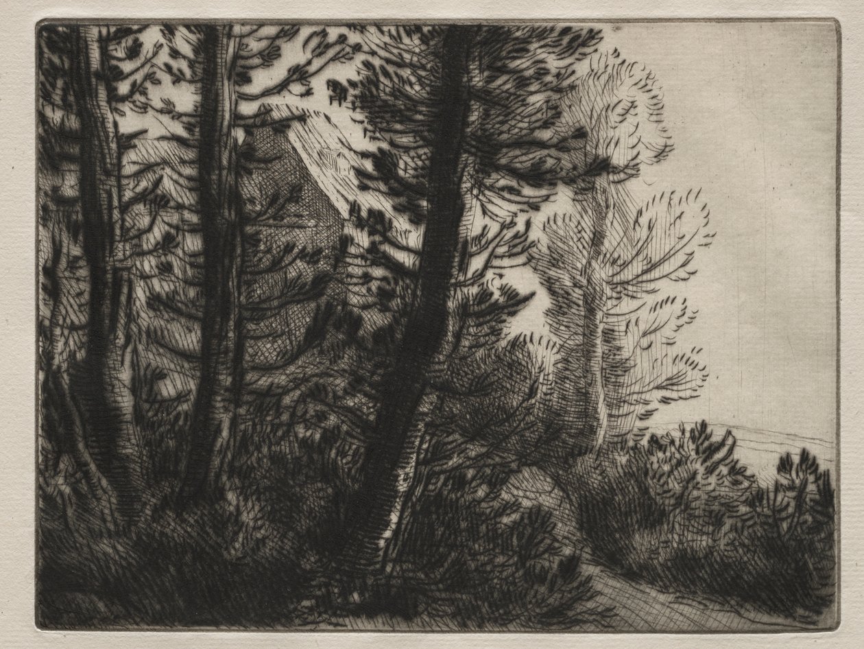 Guard House by Alphonse Legros