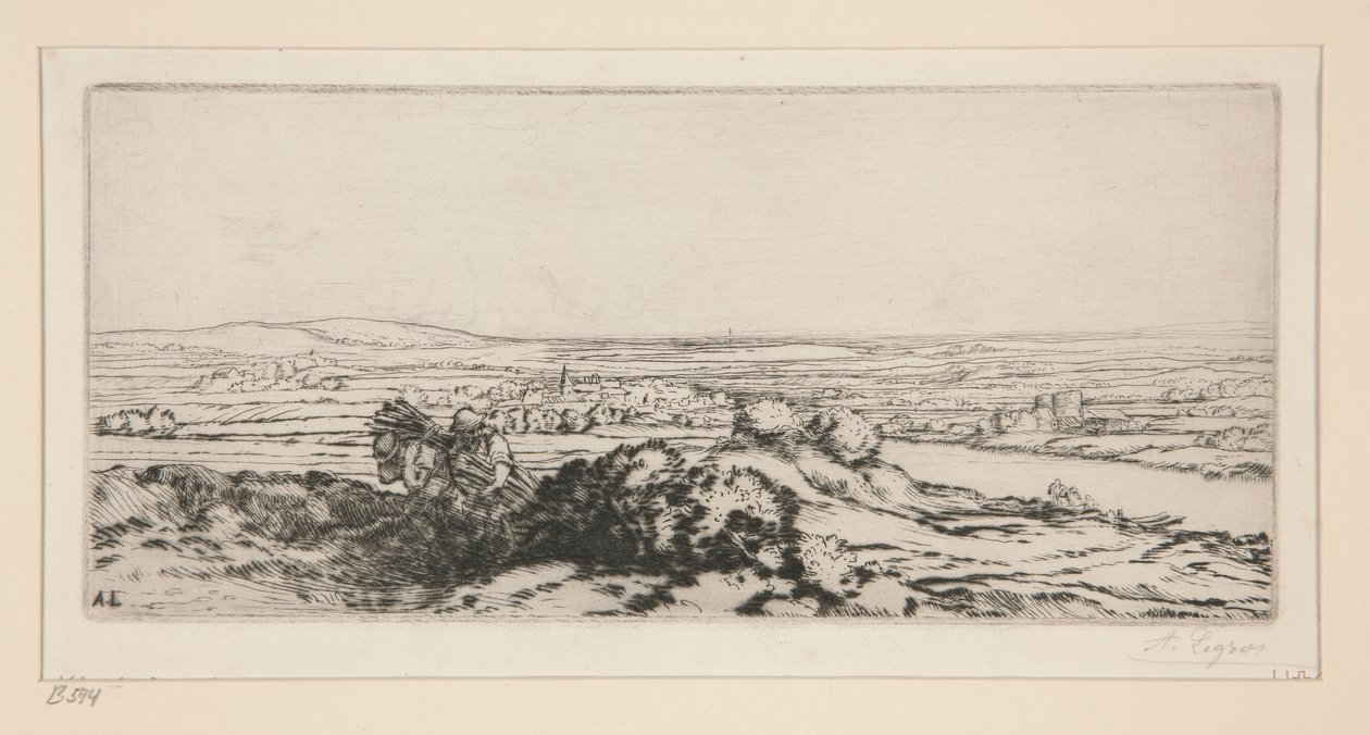 The Valley of the Dunes by Alphonse Legros