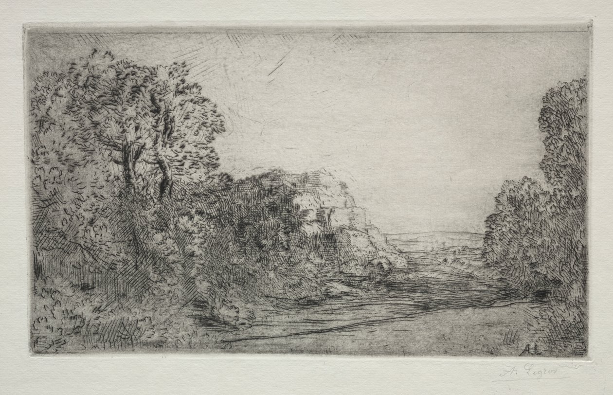 Landscape: Sunrise by Alphonse Legros