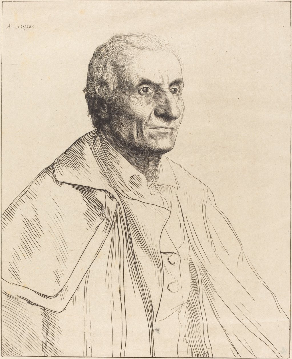 Large Spaniard by Alphonse Legros