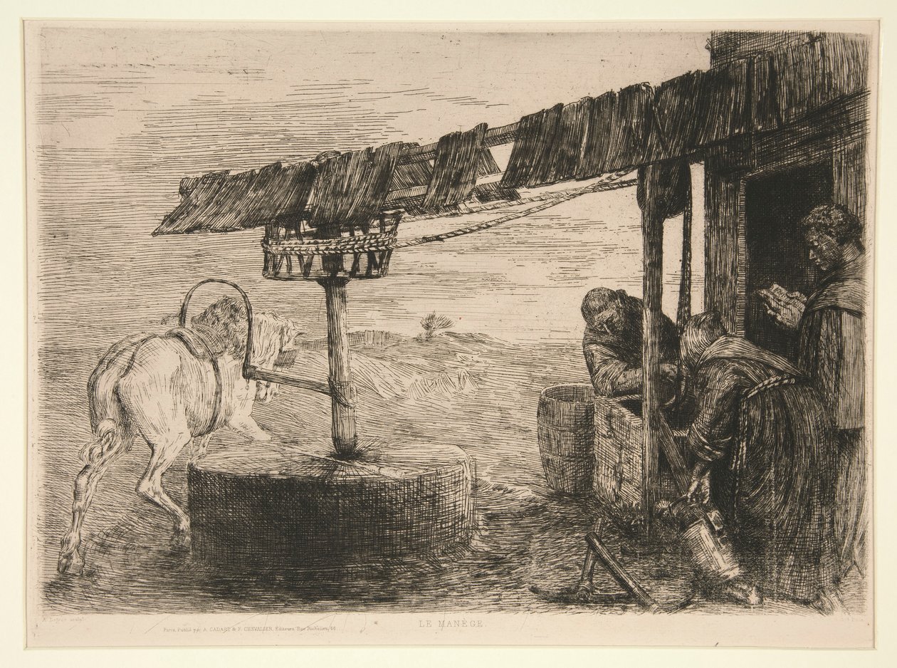 The Treadmill by Alphonse Legros