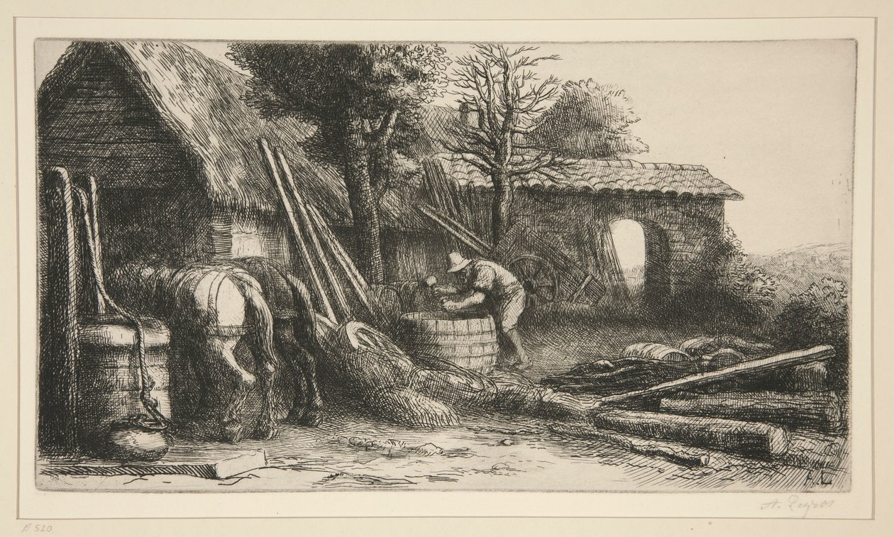The Cooper by Alphonse Legros