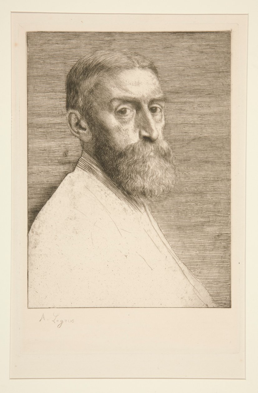 Portrait of E.J. Poynter, Esq. by Alphonse Legros
