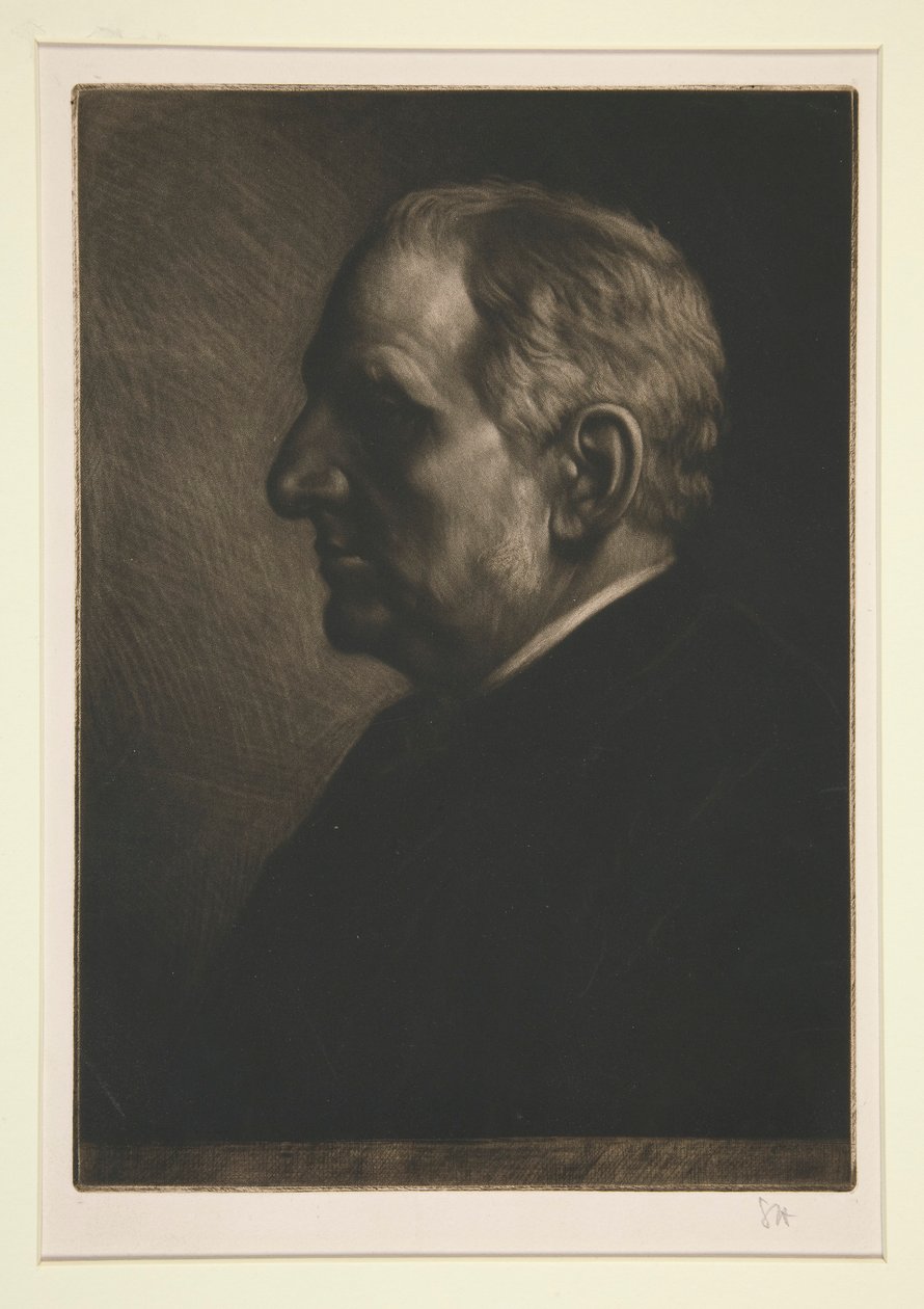 Portrait of Seymour Haden by Alphonse Legros