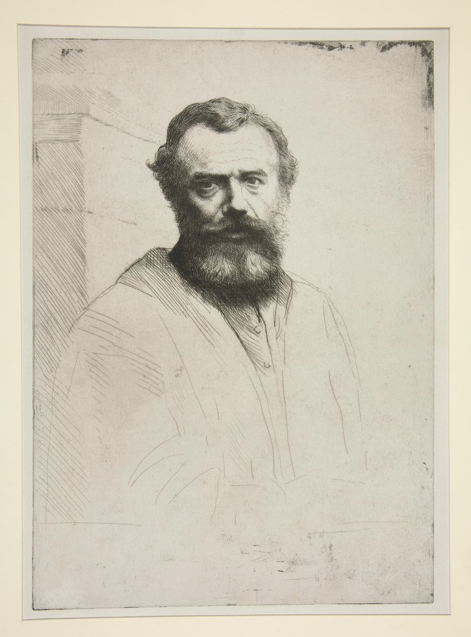 Self-Portrait by Alphonse Legros