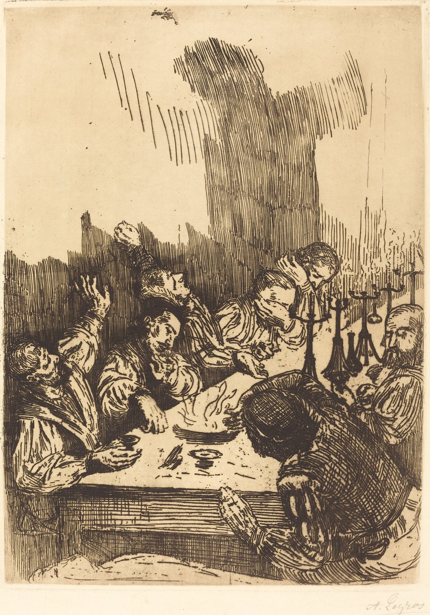 Shadow by Alphonse Legros