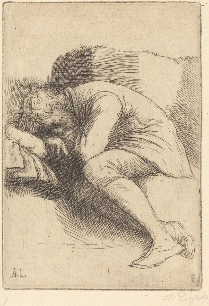 Sleeper by Alphonse Legros