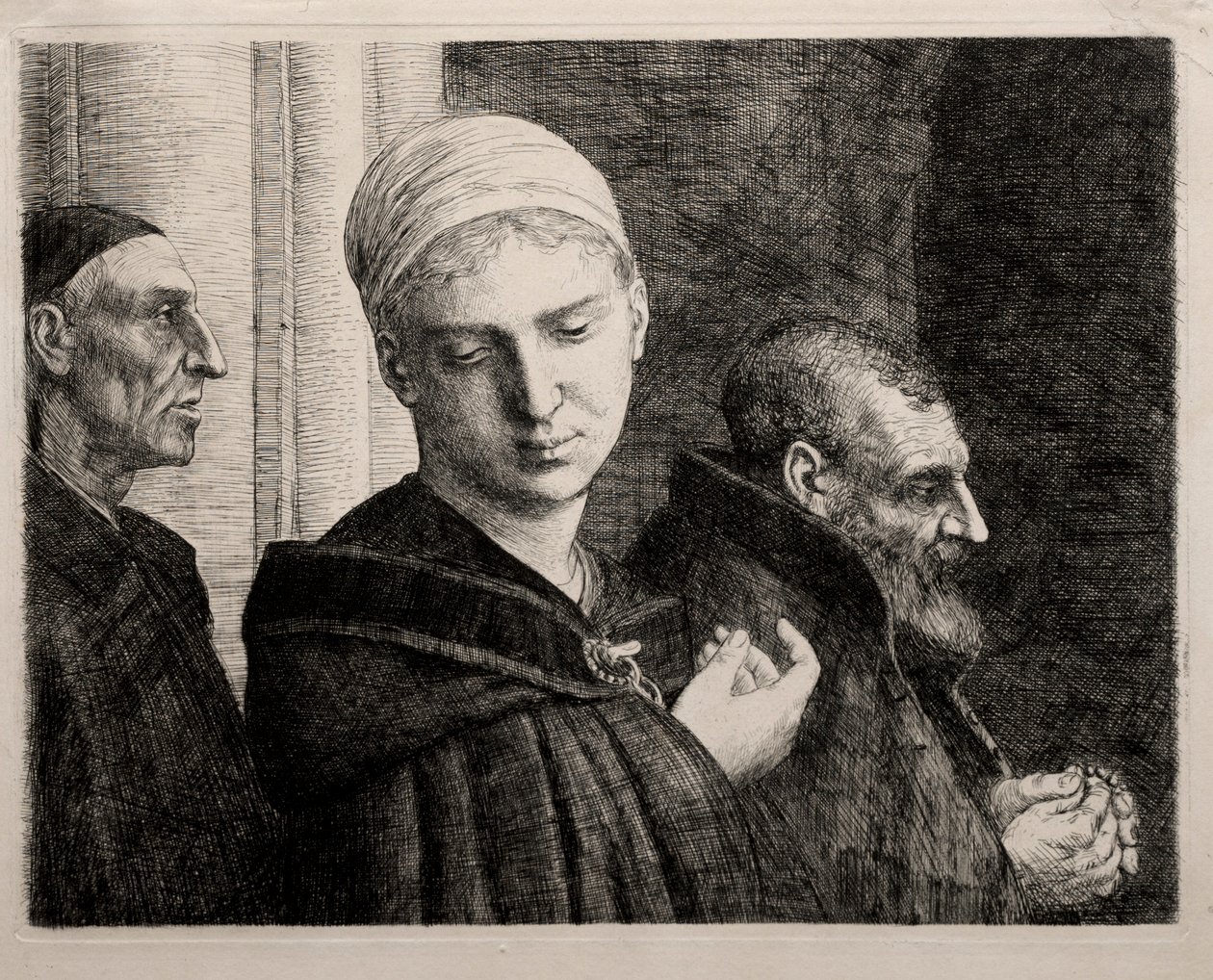 The Baptism by Alphonse Legros