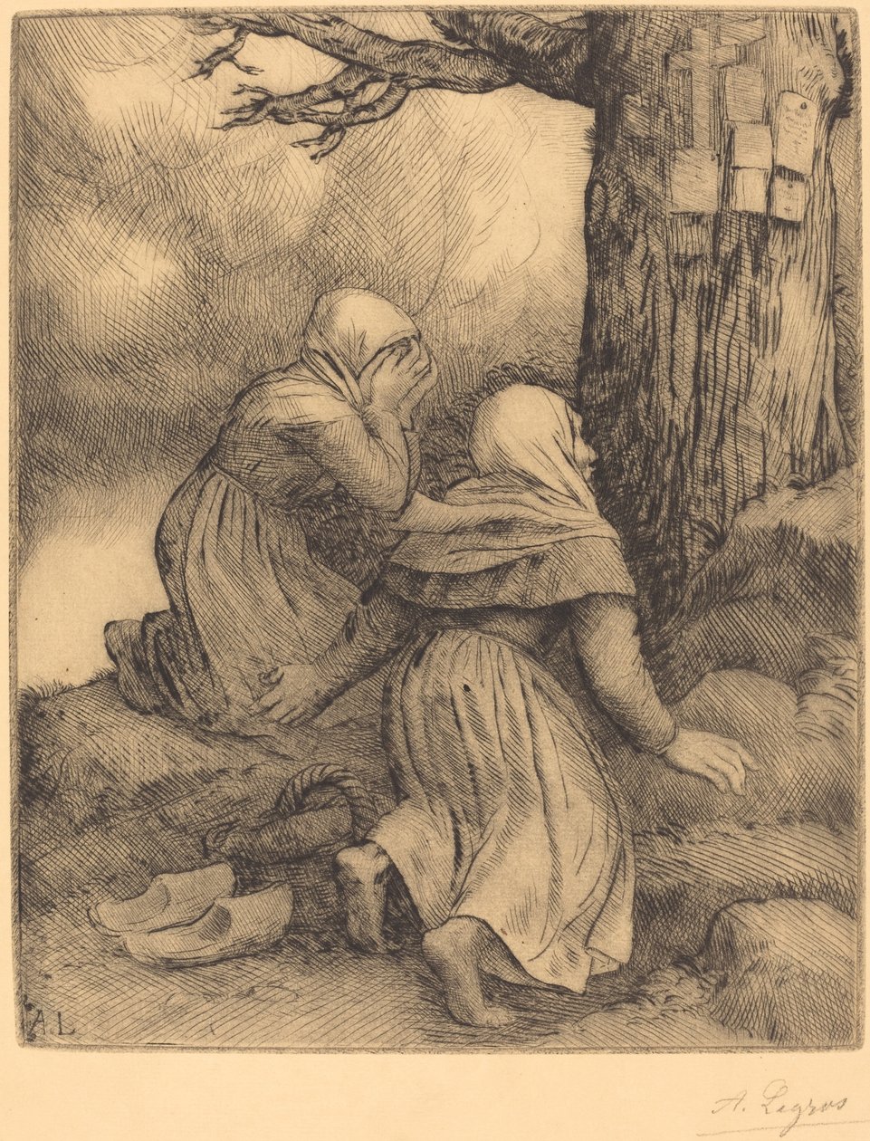 The Tree of Salvation by Alphonse Legros