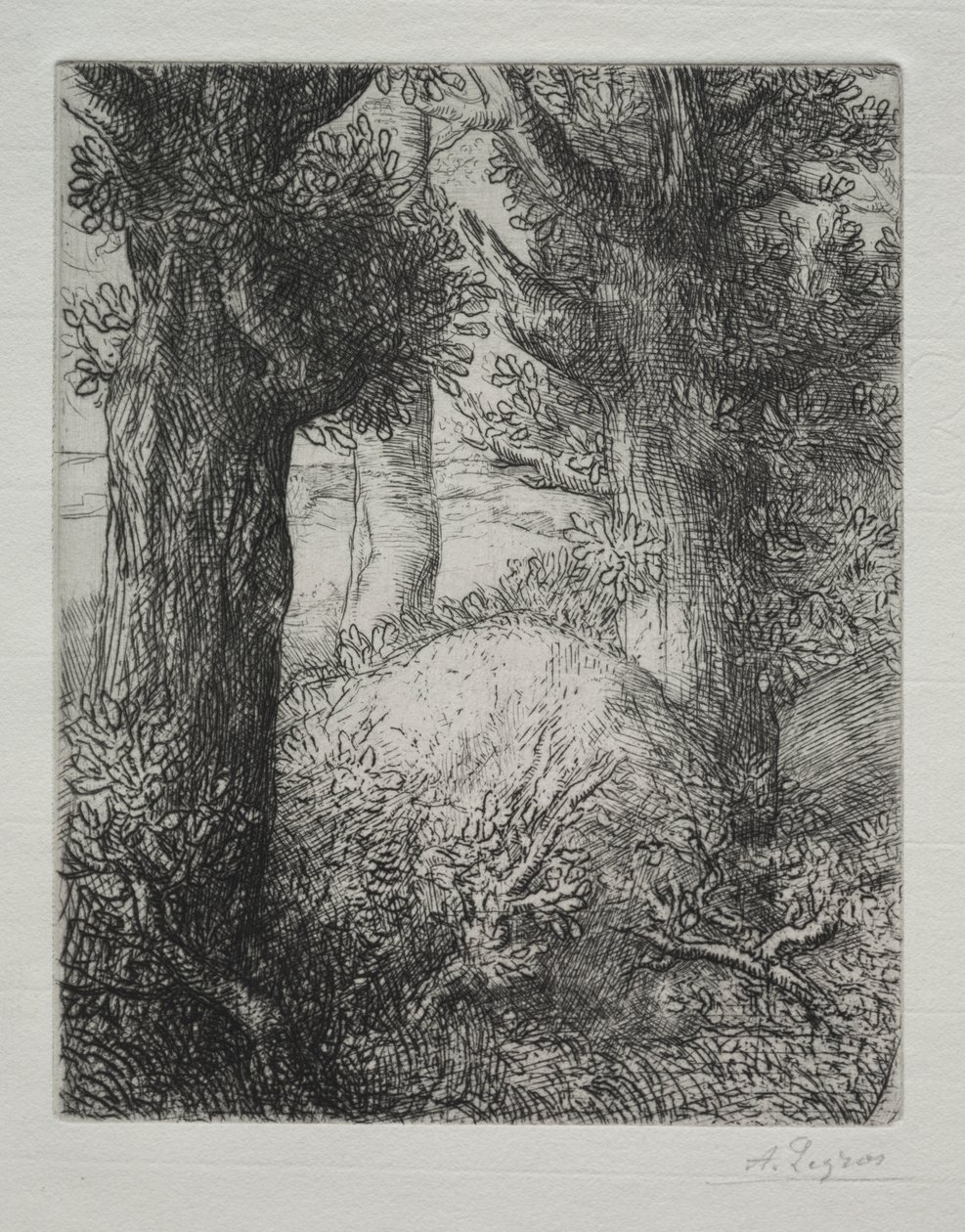 Gaulish Tumulus by Alphonse Legros