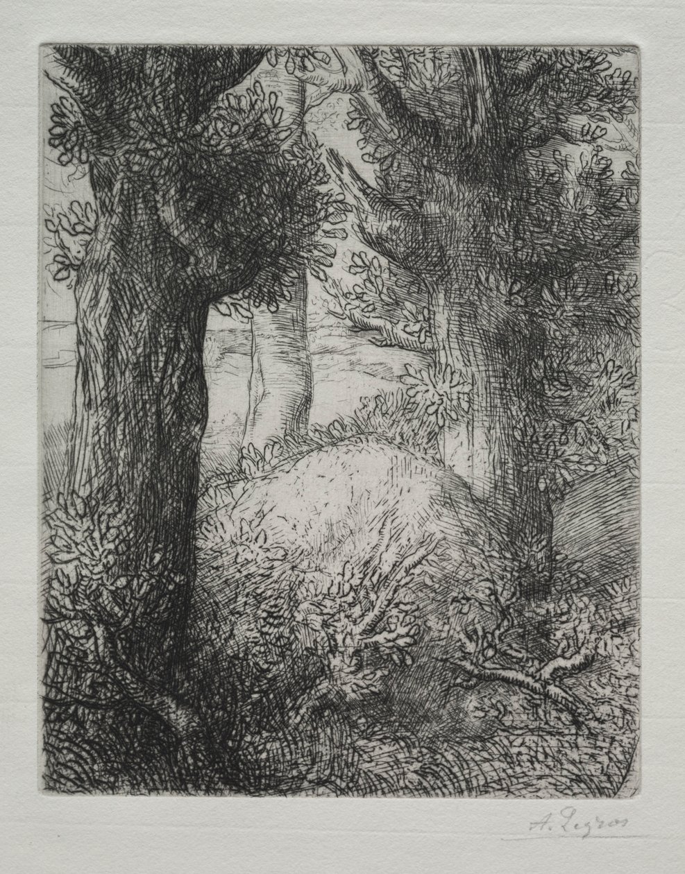 Gaulish Tumulus by Alphonse Legros