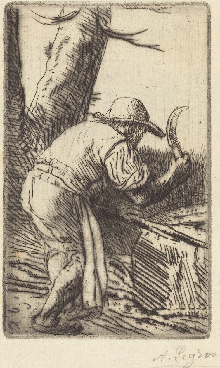 Twig-cutter by Alphonse Legros