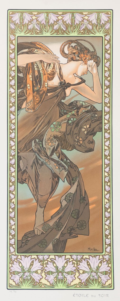 The Evening Star by Alphonse Mucha