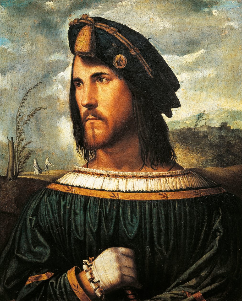 Portrait of Cesare Borgia by Altobello Melone