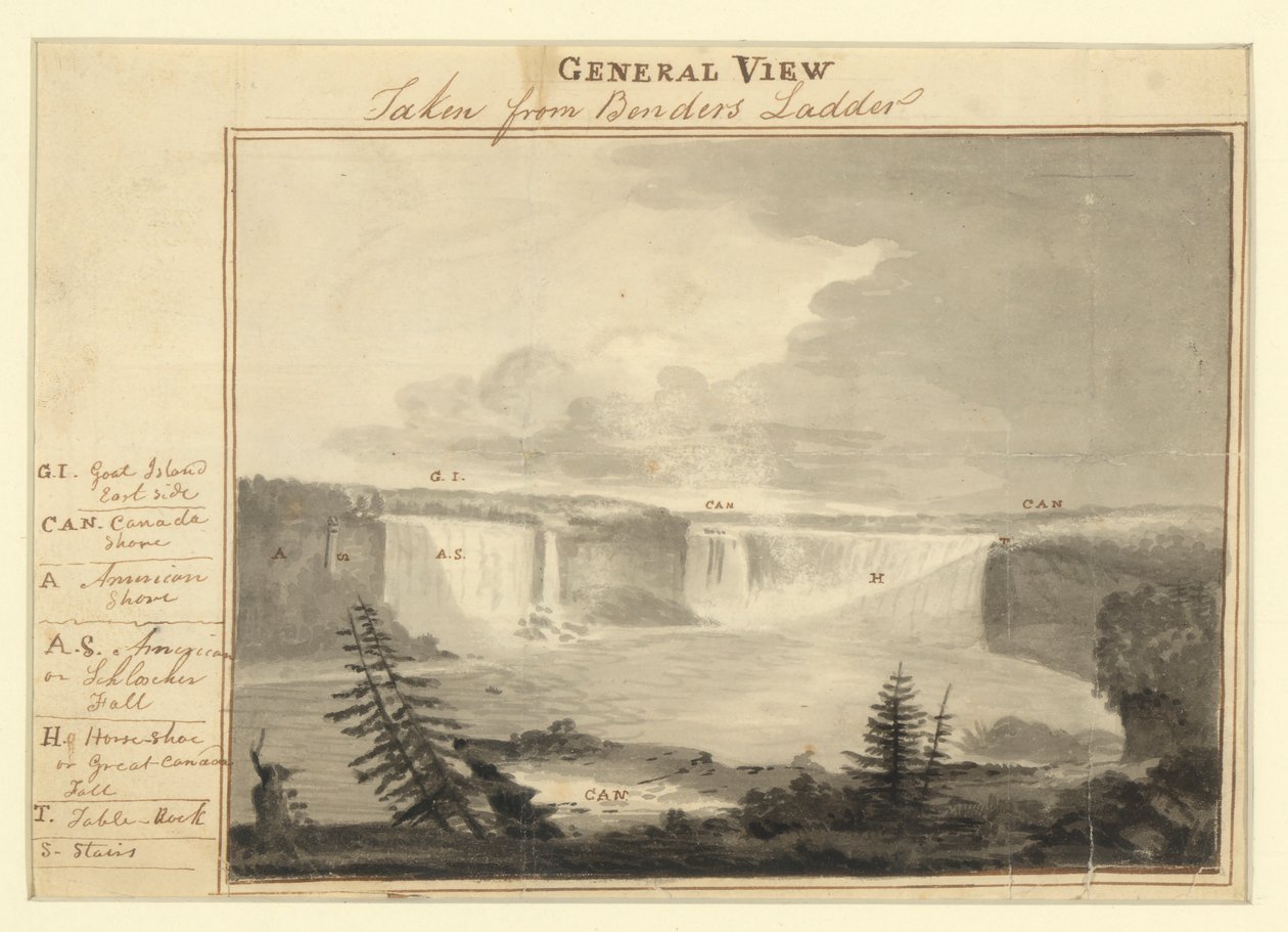 General View from Benders Ladder by Alvan Fisher