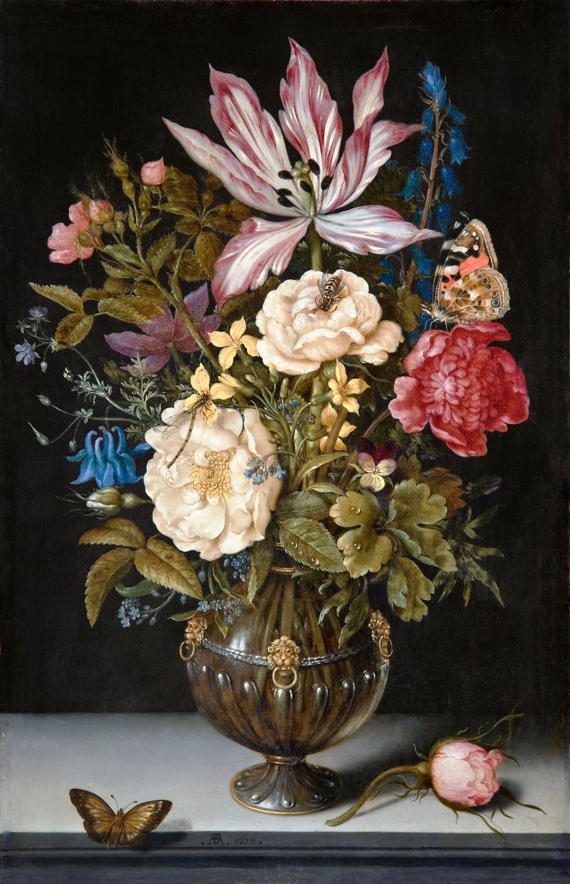 Still-Life with Flowers by Ambrosius Bosschaert