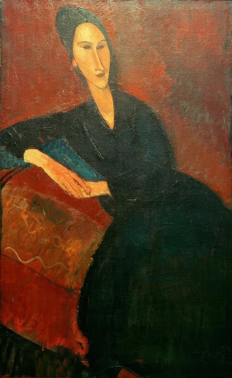 Anna Zborowska by Amedeo Modigliani