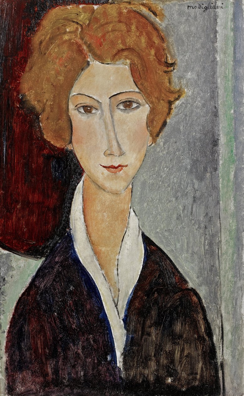 Portrait of a Woman by Amedeo Modigliani