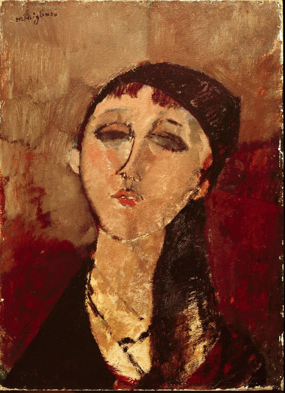 Head of a Girl (Luisa) by Amedeo Modigliani
