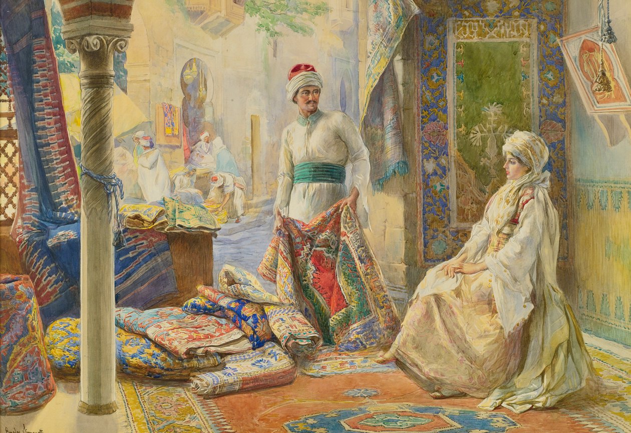 The Rug Merchant by Amedeo Simonetti