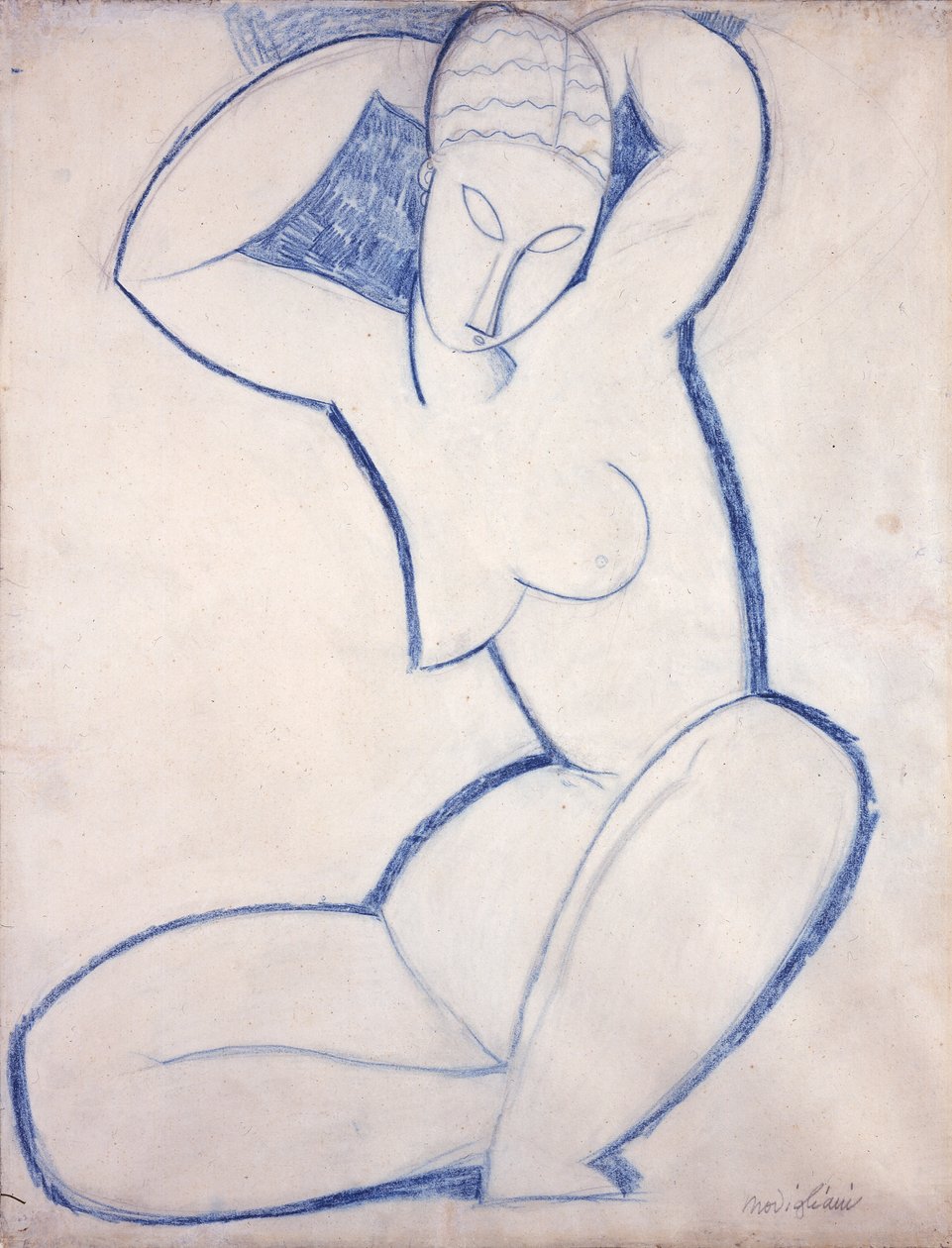Caryatid by Amedeo Modigliani