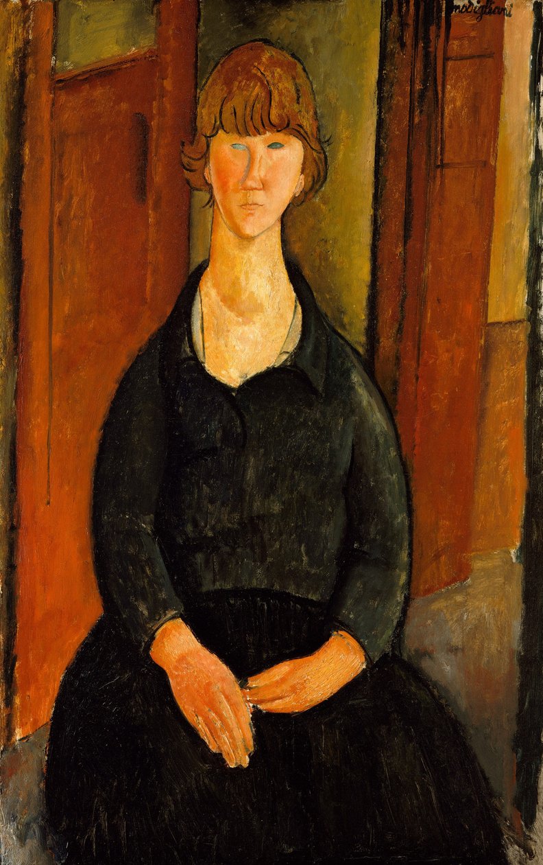 Flower Vendor by Amedeo Modigliani