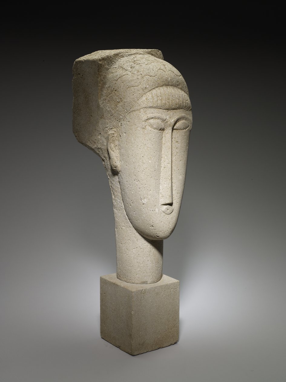 Head, 1911-12 by Amedeo Modigliani