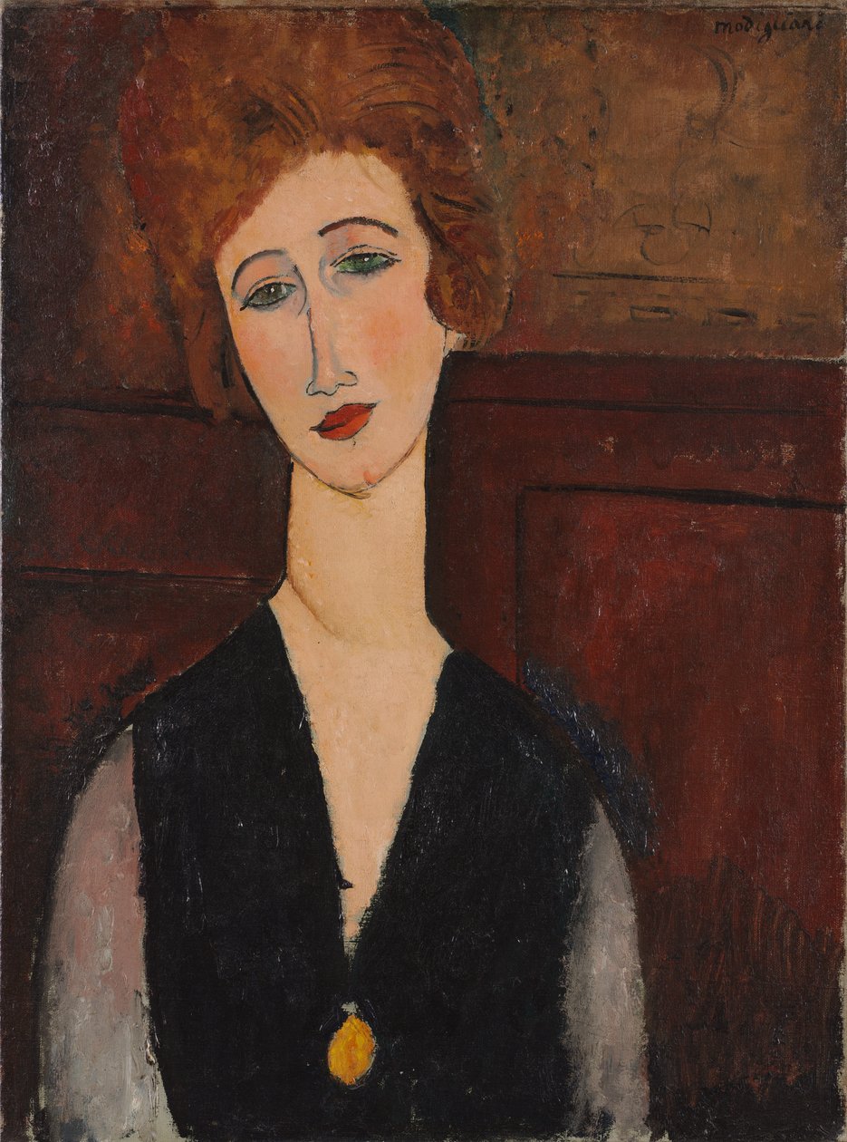 Portrait of a Woman by Amedeo Modigliani