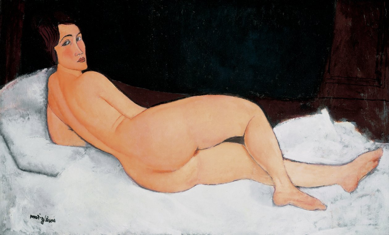 Resting Nude by Amedeo Modigliani