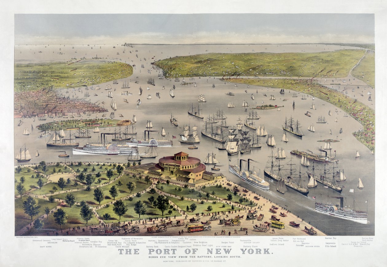 The Port of New York: Bird