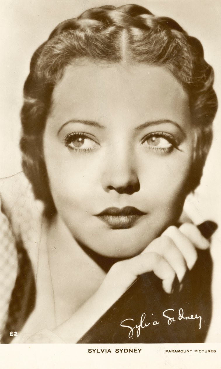 Sylvia Sidney, American actress by American Photographer (after)