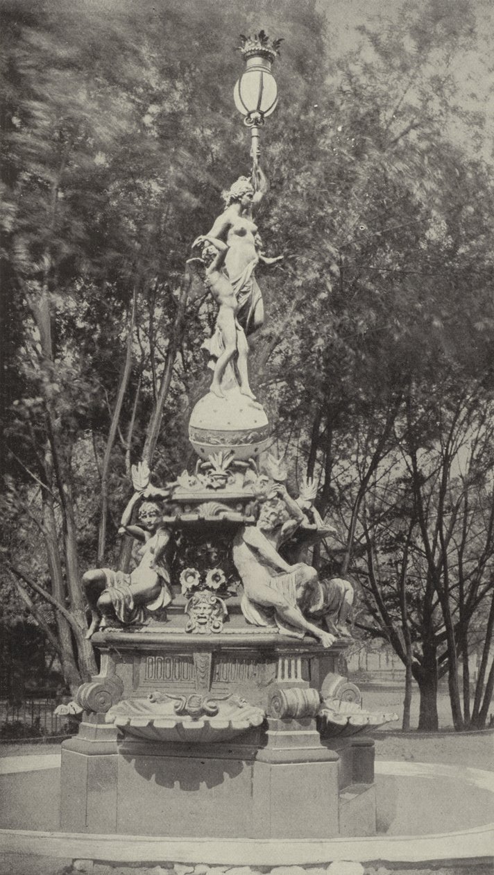 The German Fountain by American Photographer (after)