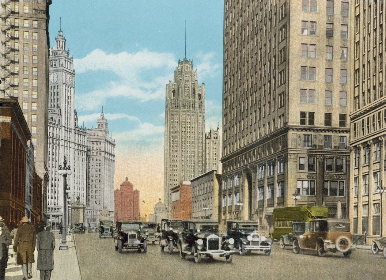 Michigan Boulevard, looking North by American Photographer