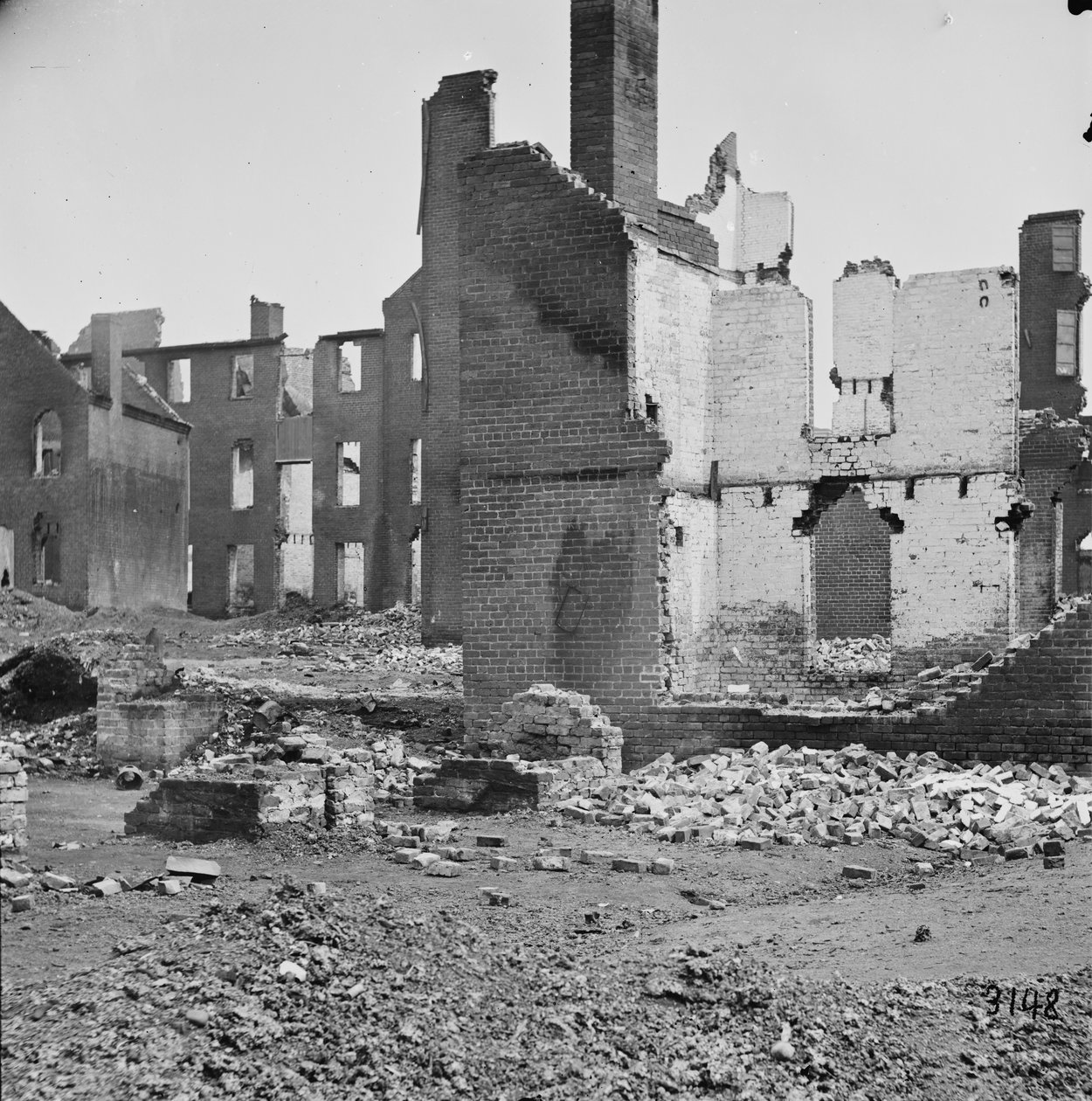 The ruins of Richmond, Virginia by American Photographer