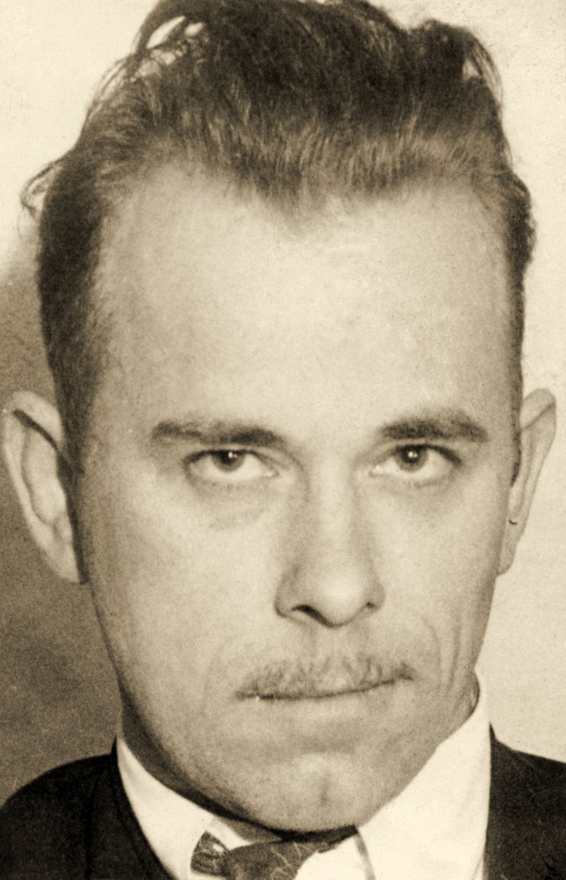 Portrait of John Dillinger (1903 – 34) by American School