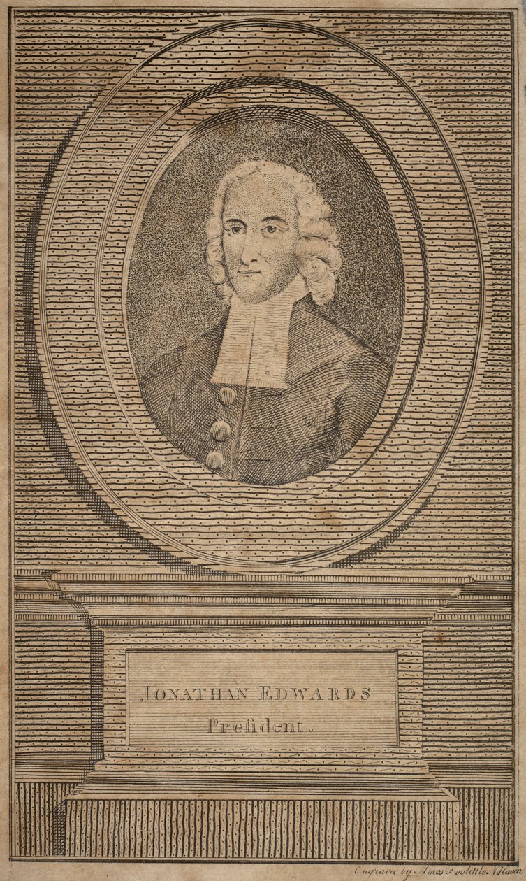 Jonathan Edwards, President by Amos Doolittle