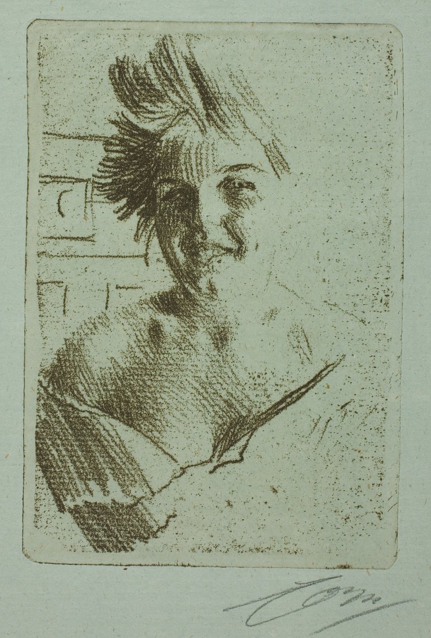 Laughing Model I by Anders Leonard Zorn